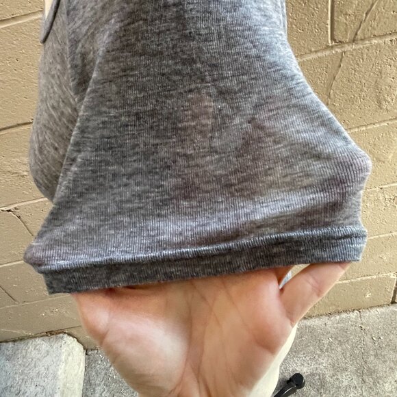 Isabel Marant sheer grey silk/cashmere T-shirt - Picture 4 of 10